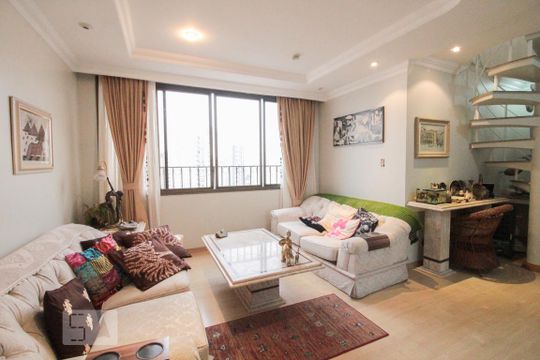 sala 1 de apartamento à venda com 3 quartos, 188m² em Santana, São Paulo