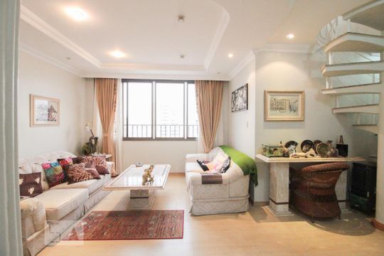 sala 1 de apartamento à venda com 3 quartos, 188m² em Santana, São Paulo