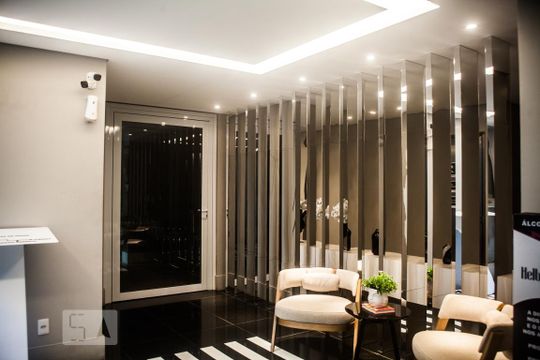 Hall de Entrada de apartamento para alugar com 1 quarto, 46m² em Bela Vista, São Paulo