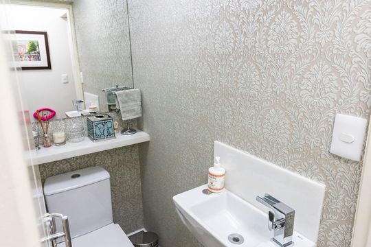 Lavabo de apartamento à venda com 3 quartos, 115m² em Cambuci, São Paulo