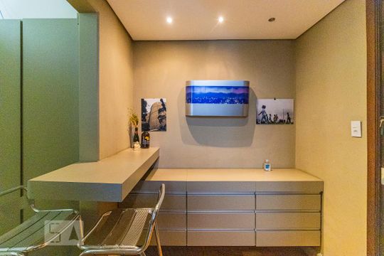 Hall de Entrada - Gavetas de kitnet/studio à venda com 1 quarto, 33m² em República, São Paulo