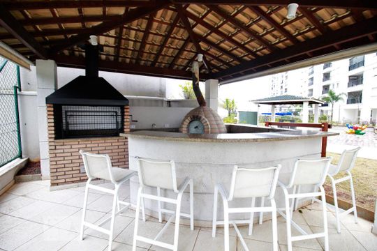 Área comum - Churrasqueira de apartamento para alugar com 2 quartos, 70m² em Jardim Parque Morumbi, São Paulo