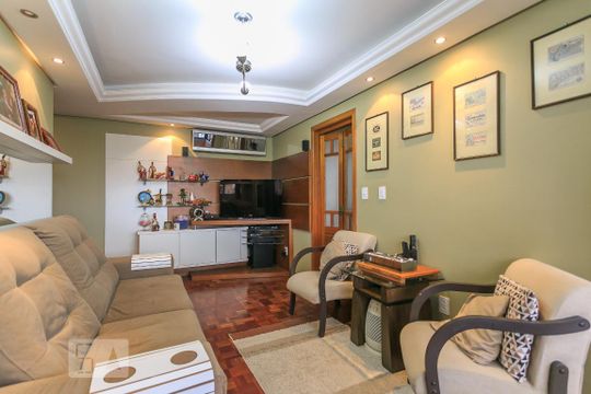 Sala de apartamento à venda com 2 quartos, 77m² em Cristo Redentor, Porto Alegre