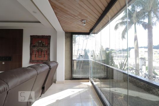 Sacada da Sala de apartamento à venda com 3 quartos, 198m² em Tatuapé, São Paulo