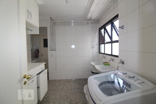 Área serviço de apartamento à venda com 3 quartos, 303m² em Santa Paula, São Caetano do Sul