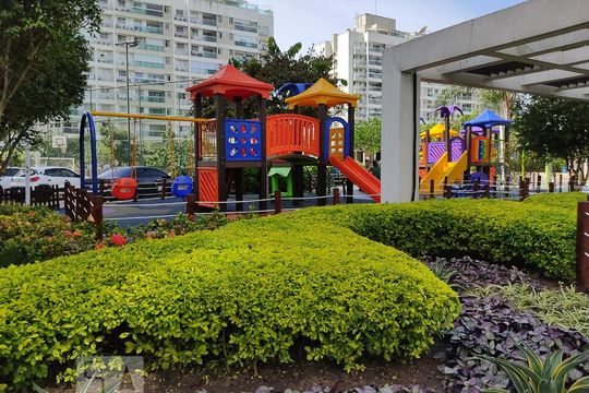 Área comum - playground  de apartamento para alugar com 2 quartos, 70m² em Recreio dos Bandeirantes, Rio de Janeiro