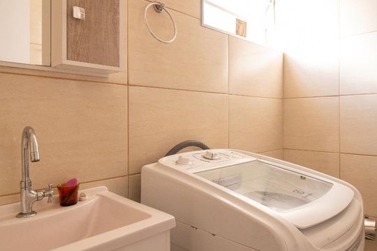 Banheiro da Suíte de apartamento para alugar com 1 quarto, 32m² em Jardim Leopoldina, Porto Alegre