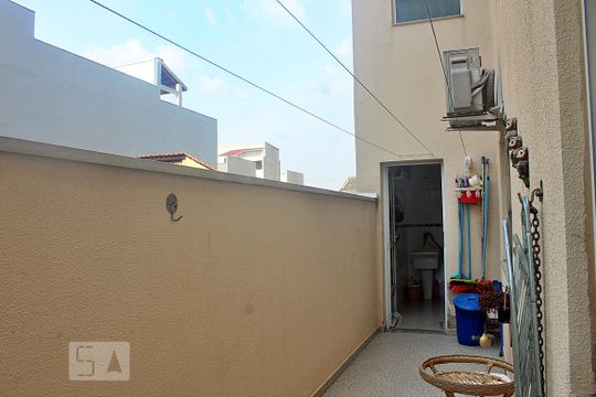 Área Externa de apartamento à venda com 3 quartos, 91m² em Parque das Nações, Santo André