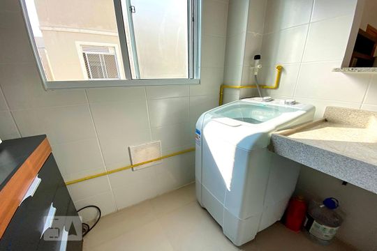 Cozinha e Área de Serviço de apartamento à venda com 2 quartos, 1m² em Santo André, São Leopoldo