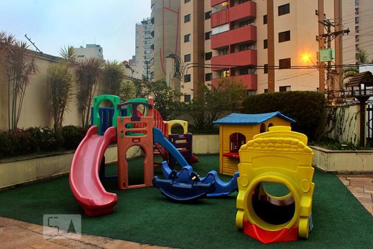 Área Comum - Playground de apartamento à venda com 4 quartos, 276m² em Vila Bastos, Santo André