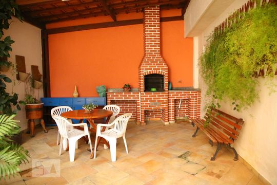Área comum - Churrasqueira de apartamento à venda com 2 quartos, 71m² em Vila Gumercindo, São Paulo