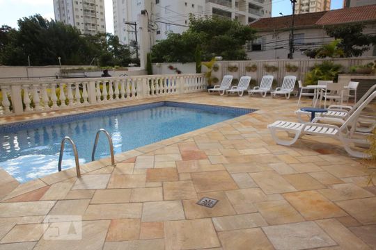 Área comum - Piscina de apartamento à venda com 2 quartos, 71m² em Vila Gumercindo, São Paulo