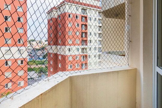 varanda de apartamento para alugar com 2 quartos, 57m² em Vila Parque Jabaquara, São Paulo