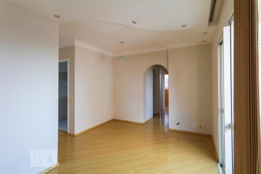 Sala de apartamento para alugar com 2 quartos, 57m² em Vila Parque Jabaquara, São Paulo