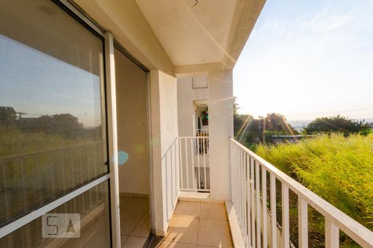 Varanda de apartamento para alugar com 2 quartos, 52m² em Engenho Nogueira, Belo Horizonte