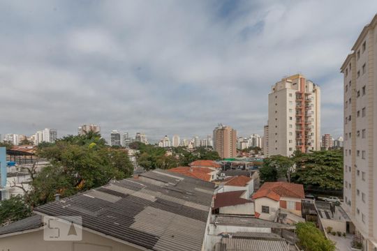 Vista da Sacada de kitnet/studio para alugar com 1 quarto, 28m² em Campo Belo, São Paulo