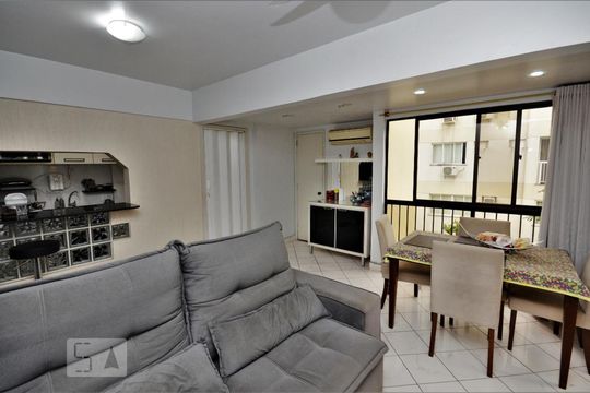 Sala de apartamento à venda com 3 quartos, 90m² em Botafogo, Rio de Janeiro
