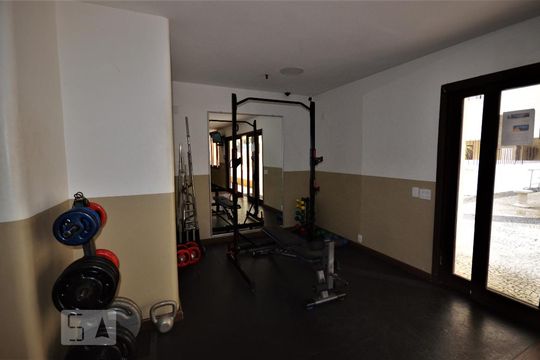 Área comum - Academia de apartamento à venda com 3 quartos, 90m² em Botafogo, Rio de Janeiro