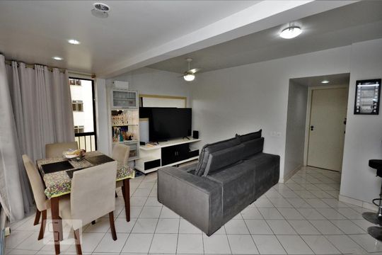 Sala de apartamento à venda com 3 quartos, 90m² em Botafogo, Rio de Janeiro