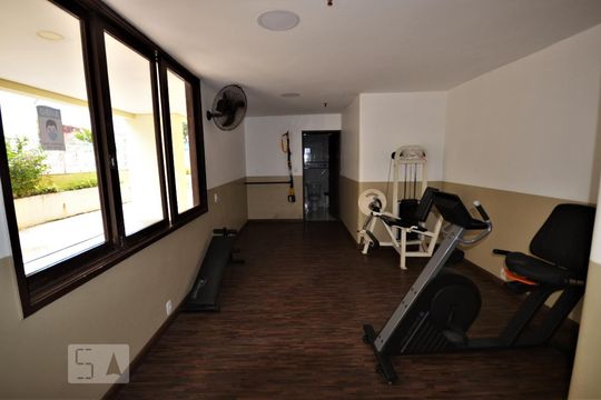 Área comum - Academia de apartamento à venda com 3 quartos, 90m² em Botafogo, Rio de Janeiro
