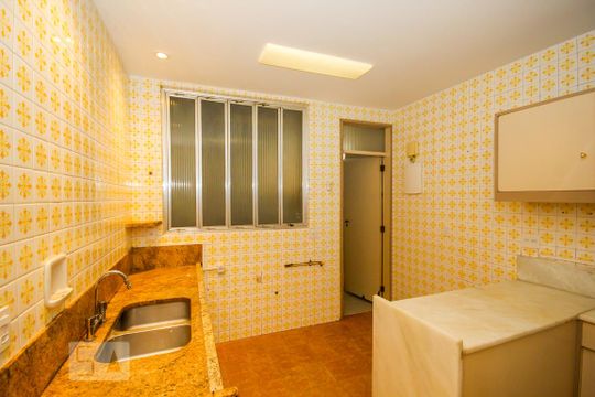 Cozinha de apartamento para alugar com 4 quartos, 137m² em Copacabana, Rio de Janeiro