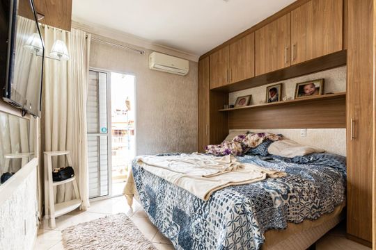 Quarto 1 suíte de casa à venda com 3 quartos, 136m² em Cidade Líder, São Paulo