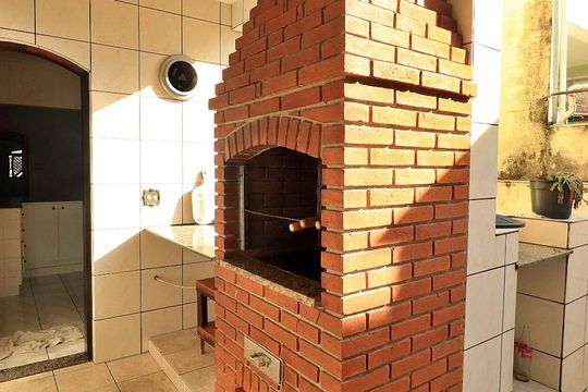 Churrasqueira de casa para alugar com 3 quartos, 220m² em Jardim Las Vegas, Santo André