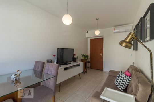 Sala de apartamento à venda com 2 quartos, 55m² em Rocha, Rio de Janeiro