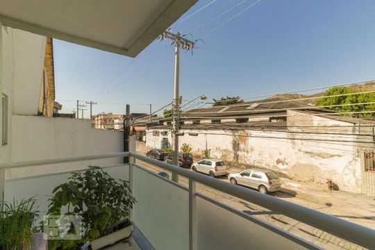 Varanda da Sala de apartamento à venda com 2 quartos, 55m² em Rocha, Rio de Janeiro