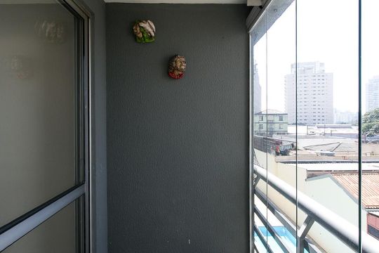 Varanda de apartamento à venda com 3 quartos, 78m² em Tatuapé, São Paulo