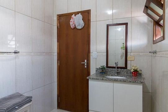 Banheiro quarto 3 suíte de casa à venda com 3 quartos, 160m² em Gopoúva, Guarulhos