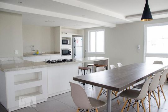 Espaço gourmet de apartamento à venda com 3 quartos, 76m² em São José, Canoas