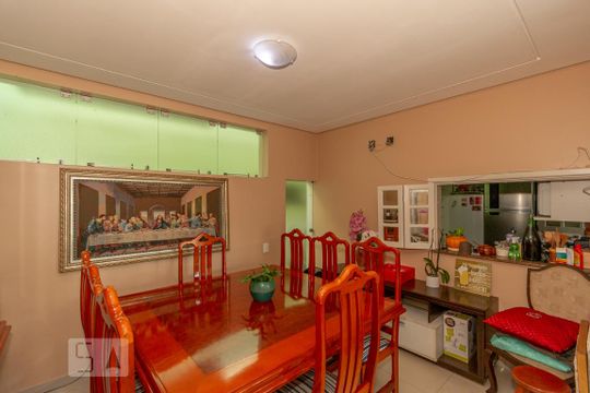 Sala de Jantar de casa à venda com 3 quartos, 200m² em Parque Colonial, São Paulo