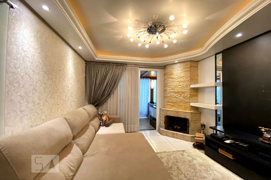Sala de Estar de apartamento à venda com 2 quartos, 98m² em Hamburgo Velho, Novo Hamburgo