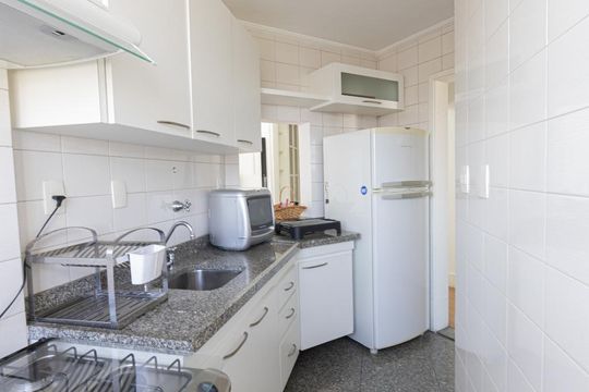 Cozinha de apartamento para alugar com 1 quarto, 52m² em Parque da Mooca, São Paulo