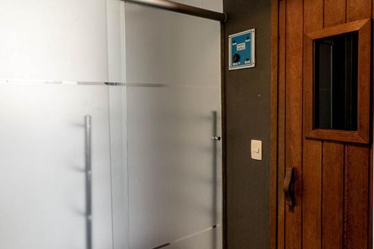 área comum do prédio de apartamento à venda com 2 quartos, 56m² em Vila Nova Conceição, São Paulo