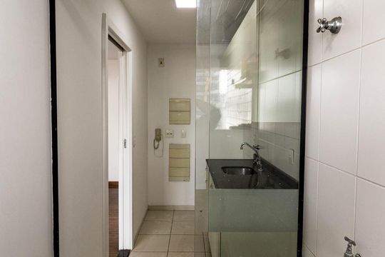 Área de Serviço de apartamento à venda com 2 quartos, 56m² em Vila Nova Conceição, São Paulo