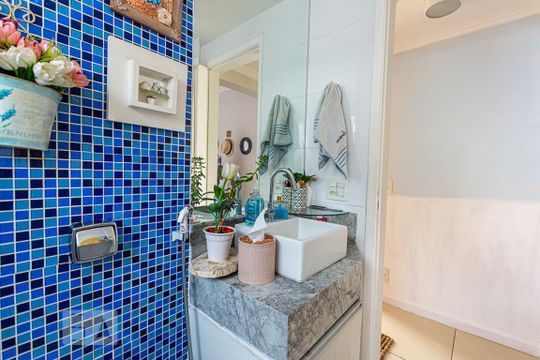 Banheiro 1 de apartamento à venda com 2 quartos, 140m² em Icaraí, Niterói