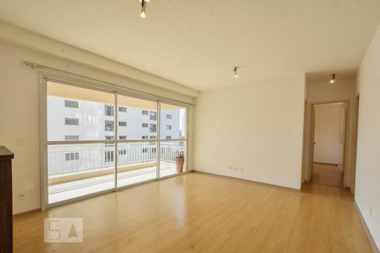 Sala de apartamento para alugar com 2 quartos, 65m² em Santo Amaro, São Paulo