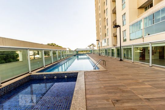 Área comum - Piscina de apartamento à venda com 2 quartos, 64m² em Samambaia Norte (samambaia), Brasília