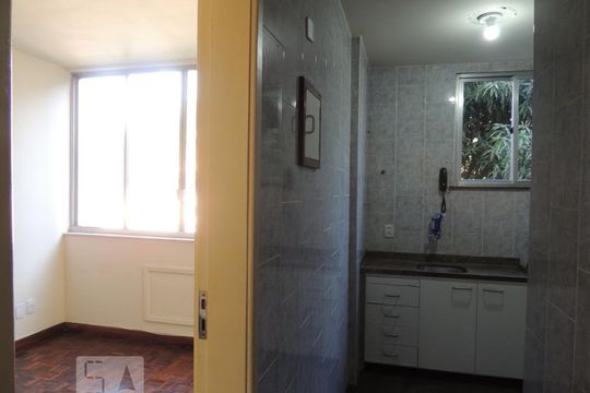 Cozinha - Armários de apartamento à venda com 2 quartos, 54m² em Freguesia (jacarepaguá), Rio de Janeiro