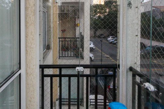 Varanda da Sala de apartamento à venda com 2 quartos, 55m² em Sítio da Figueira, São Paulo