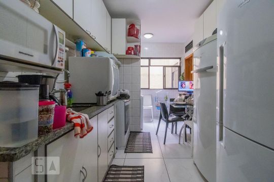 Cozinha de apartamento à venda com 3 quartos, 93m² em Irajá, Rio de Janeiro