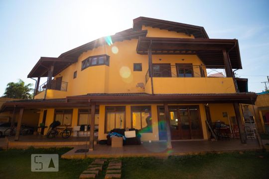 Fachada de casa à venda com 3 quartos, 350m² em Loteamento Parque das Hortências (sousas), Campinas