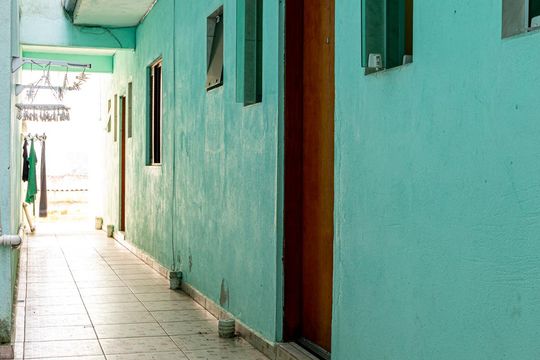 Área Externa de casa de condomínio para alugar com 1 quarto, 43m² em Vila Boaçava, São Paulo