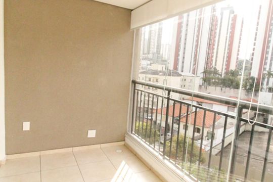 Varanda da Sala de apartamento para alugar com 1 quarto, 43m² em Santana, São Paulo