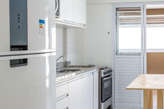Cozinha de kitnet/studio para alugar com 1 quarto, 40m² em Melville Empresarial Ii, Barueri