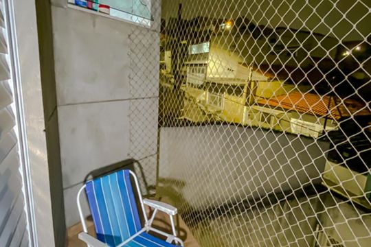 Varanda da Suite 3 de casa à venda com 3 quartos, 120m² em Vila Prudente, São Paulo
