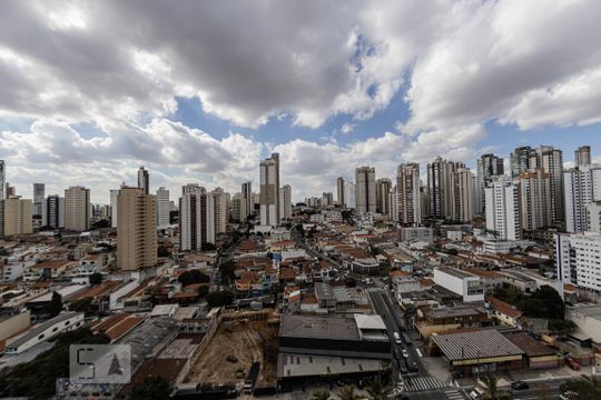 Vista Banheiro Suite de apartamento à venda com 2 quartos, 70m² em Vila Regente Feijó, São Paulo