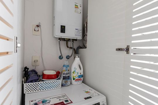 Área de Serviço de apartamento à venda com 2 quartos, 70m² em Vila Regente Feijó, São Paulo